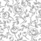 CRE8TIVE Papier Peint Pivoine Blanc et Noir Papier Peint Fleuri 61cm x 300cm Papier Peint Adhesif Mural Papier Autocollant Papier Peint Salon Papier Collant pour Meuble Papier Peint Chambre Vintage