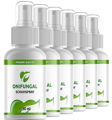 Onifungal Schuhspray | Für die tägliche Pflege der Schuhe – Unkomplizierte Anwendung - 10 ml (6x)