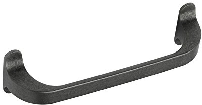 FURNIPART Griff Locker LA 128mm - antiker Möbelgriff - Bügelgriff Breite 140mm, Zinkdruckguss antik grau