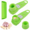 Ezydka Lot de 3 presse-ail - Râpe à ail - Ustensile de cuisine en plastique - Coupe-ail - Outil efficace pour obtenir la pâte d'ail
