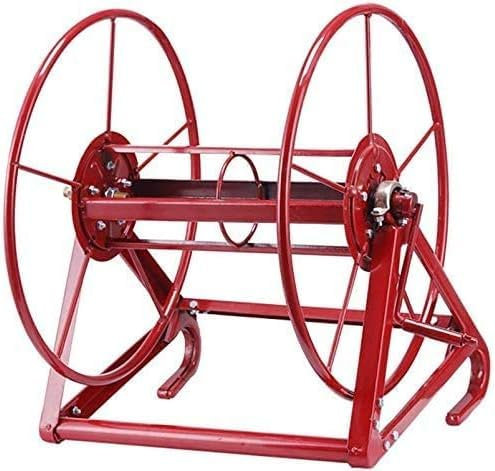 XFQZJG Gartenschlauchwagen, Gartenschlauchwagen - Hochleistungsschlauchwagen aus Metall, Wasserschlauchwagen für Garten, Hof, Wasserpflanzen, Aufbewahrungshalter