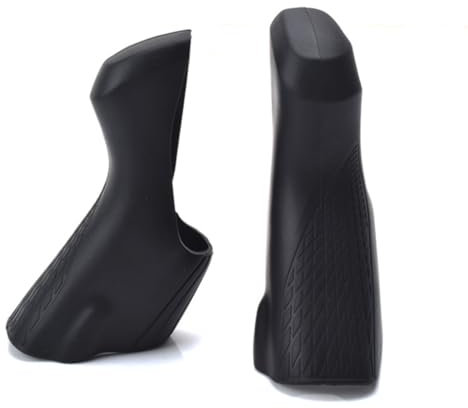 HOUSON Ensemble de poignées de vélo en caoutchouc - Housse de levier de vitesse en silicone pour S-himano ST-R7000/R8000