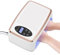 90LEDs Nail Lamp with Arm Rest, 4 Timer 380W Nail Dryer UV Lamp for Gel Polish Curing Light Machine for Home Nail Salon