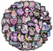 56 PCS Gothic Stickers, Waterproof PVC Stickers Vinyl Self-Adhesive Sticker, Magic Witch Gothic Cartoon DIY Stickers, for Water Bottles Laptops Skateboards Luggage