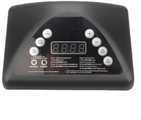 Scheda di controllo digitale 9907100001 di ricambio per accessori elettrici per barbecue, compatibile con più modelli, facile installazione, prestazioni migliorate, 17 x 13 x 7 cm