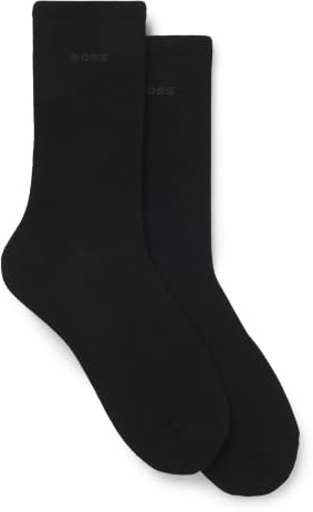 BOSS Women's Regular Socks, black, 35-38