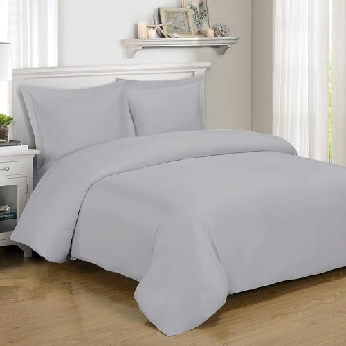 Home Sweet Home UK Single Size Duvet Cover Sets, Bedding Set- Soft Microfibre Single Duvet Cover Set with Pillow Case Bedding Sets Non-Iron Easy Care