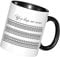 Taza de café personalizada con mensaje secreto, taza grande de agua, compañeros de trabajo, familia, Navidad, cumpleaños