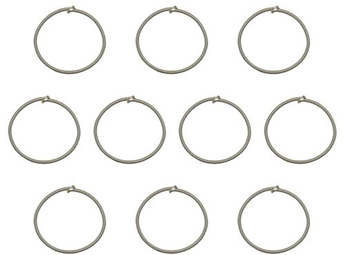 GMBYLBY 10Pcs Trampoline Elastic Rope Aluminum Buckles Stretch Cord Tie Down Strap High Jump Bungee