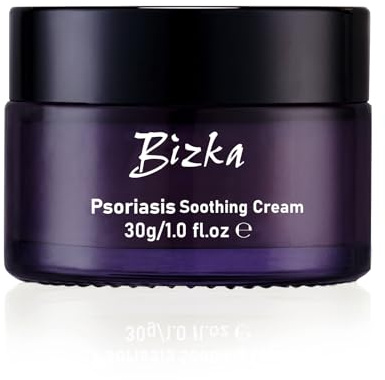 Hongos Uñas Pies Crema Antifúngica - Bizka Crema Tratamiento Psoriasis y Tiña Inguinal - Alivio Piel, Descongestión, Picor y Descamación - Cuerpo Completo, 30g