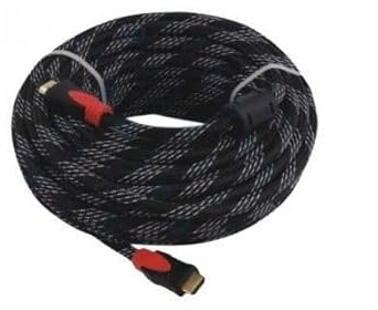 WEB world electronic business Cavo HDMI 30 metri maschio a maschio Full HD 1080p con filtri in ferrite - Nero