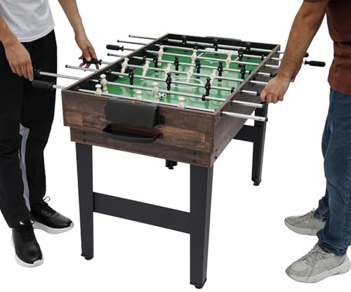 10 in 1 Tischkicker Multi Spieltisch Kickertisch Billardtisch Shuffleboard Indoor-Kickertisch für Zuhause, Familie und Spielzimmer, für Kinder Jugendliche Erwachsene