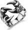 EQLEF Dragon Claw Ring, Männer Wild Alondra Gothic Ring (B)
