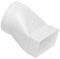 Ø 100mm / 55x110mm Übergangsstück Adapter Flachkanal Rundrohr Abluft Kanal Abluftkanal