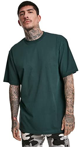 Urban Classics Herren Tall Tee Bottlegreen, 5XL