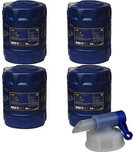 4x 20 Liter MANNOL TS-6 UHPD Eco 10W-40 API CI-4/SL Motoröl synthetisch Engine Oil