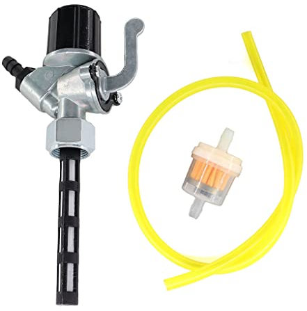 HURI Benzinhahn M16x1 inkl. Wassersack & Benzinschlauch Benzinfilter für Simson S50 S51 S53 S70 S83 SR1 SR2 SR4-1 Spatz SR4-2 Star SR4-3 Sperber SR4-4 Habicht