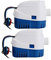wrtgerht Mini-Pompe à Petite Puissance de Haute qualité 2X Pompe à Eau de cale de Bateau Submersible Automatique 12V Auto avec Sortie d'interrupteur à Flotteur