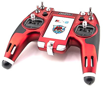 Flysky EdgeTx Rc Transmitter CNC Hall Gimbals 18-32 Kanal Elysim EL18 AFHDS 3, rot