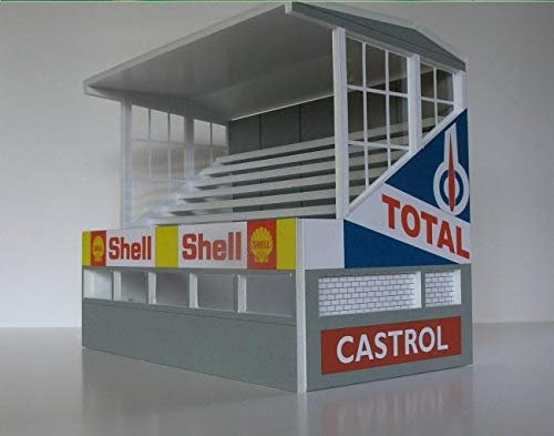Greenhills Slot Car Building Reims Grandstand Kit 1:43 Scale MACC284