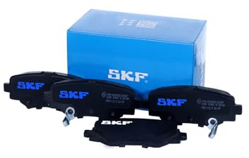 SKF Scheibenbremse Bremsbelag VKBP 90581 A - 4er Set - Position Hinterachse Höhe 77 mm Länge 134 mm Breite 83 mm Dicke 13,8 mm - OE Qualität