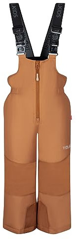 Trollkids wasserdichte Skihose Schneehose Nordkapp, Karamell-Braun, Größe 98