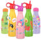 SHO Kids Bottle - Ultimate Insulated, Double Walled Stainless Steel Vacuum Flask & Water Bottle - 12 Hours Hot & 24 Hours Cold - 260ml, 375ml - BPA Free (Mermaid at Heart with Straw Lid, 375ml)