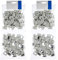 Kopp 343404099 Druck-Iso-Schellen 6-16 mm, 1-Fach, mit M-6-Gewinde, 50 Stück, grau (Packung mit 2)