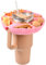 Snack Bowl for Stanley Cup, Tumbler Snack Tray Compatible with Stanley Cup 40 oz with Handle Quencher Snack Boxes for Kids and Adults Reusable Silicone Holder Snack Storage Top Ring Candy Tray