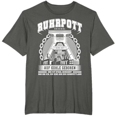 Ruhrgebiet Ruhrpott Auf Kohle Geboren Vol.2 T-Shirt
