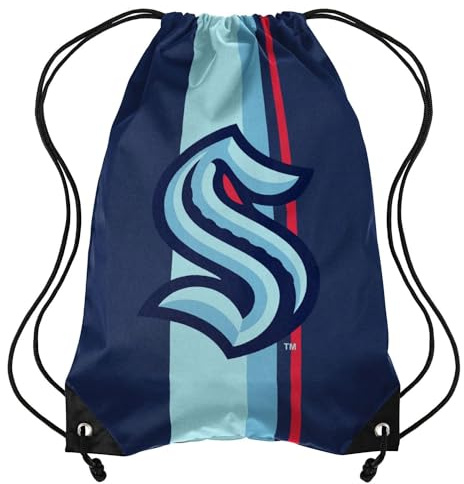 FOCO Gym Bag NHL Drawstring Turnbeutel Seattle Kraken