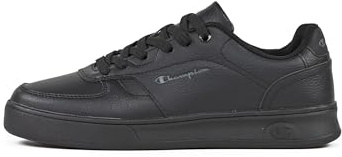 Champion Newman Low, Herren-Sneaker, Triple Schwarz (KK001), 43 EU, Dreifach Schwarz Kk001, 43 EU