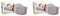Mirka Abranet Disks 150mm Box of 50 Grit P80 (Aluminium Oxide) (Pack of 2) for Orbital Sander, Angle Grinder
