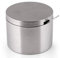 Azucarero de acero inoxidable, cuchara, frasco de condimentos, contenedor de condimentos, tapa de frasco, ideas de almacenamiento