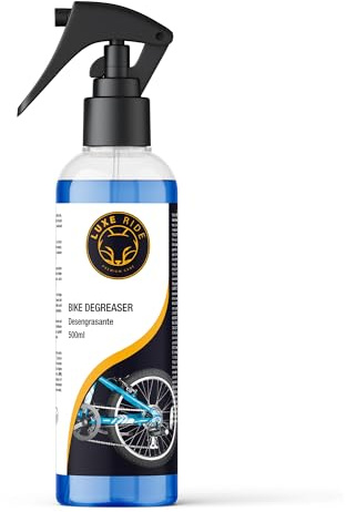 Desengrasante Cadena Bicicleta - Fórmula 2 en 1 - Limpia y Desengrasa - Efecto Rápido y Duradero - Protección contra la Oxidación para todo tipo de Cadenas y Transmisiones 500ml
