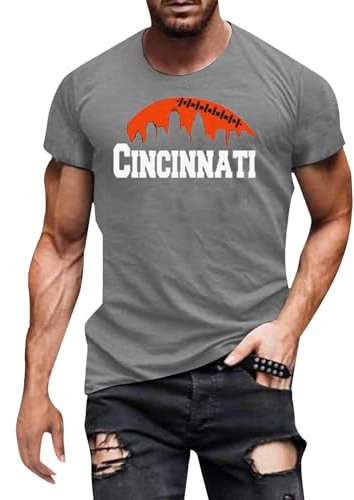 T-Shirt Mit Aufdruck, Shirt MäNner Weiß, Fotodruck Rundhals Tshirt Atmungsaktiv Schnelltrocknend Tops LäSsig LuftdurchläSsig Sportshirts Einfarbiges Luftige Oberteile Y2K Streetwear