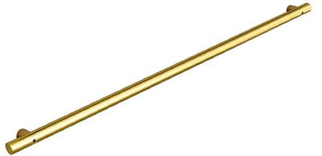 Main Courante pour Escalier Intérieur Main Courante D'escalier Noire Rambarde de Sécurité avec Tuyau en Acier Galvanisé Industriel Rampe d'escalier pour Jardin Corridor Loft (140CM,Gold)