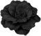 Broches Délicates En Forme De Pivoine,Élégantes et belles épingles à revers - Pour robe, cérémonie, vêtements, accessoires de (Noir)