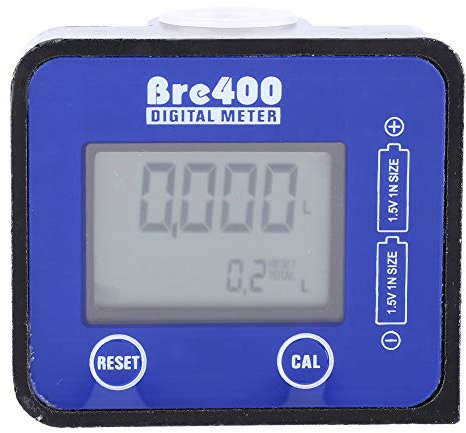 Flowmeters, Meter Blue Lcd Display High Accuracy Aluminum Alloy Fuel Meter 1/2 Heating Oil Meter