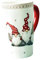 PHENOFICE Tazza Natalizia in Ceramica Tazza D'acqua Motivi Natalizi Creativa Casa