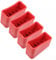4Pcs Ladder Rubber Feet Stabiliser Replacement Covers Non Slip Foot Protectors for Tile Floors Home Improvement 50x20mm