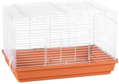 Großer Hamsterkäfig, tragbares Frettchen-Versteck Igelhaus, belüfteter Chinchilla-Käfig abnehmbarem Boden, kleines Haustierzubehör für drinnen und draußen, 47 x 30 x 30 cm