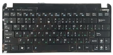 JYJYGDM Parti per Laptop Nuovo RU Tastiera Russa for ASUS EEE PC 1015 Serie 1015B 1015PW 1015CX 1015PD 1011 1015PX con Cornice Tastiera del Computer Portatile