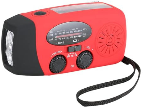 Radios d'urgence Manivelle Banques D'énergie Légère Radios Survie À L'extérieur pour Les Urgences Plein Air