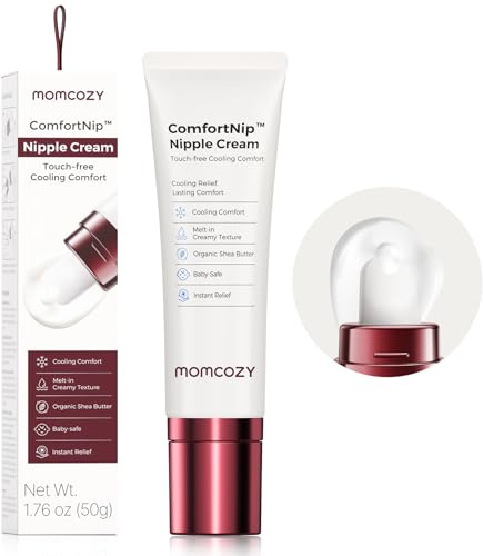 Momcozy Crema para Pezones Lactancia con Aplicador de Cerámica Refrescante