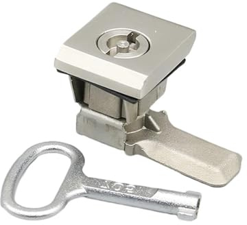 Cam Locks MS813 Stainless Steel Tongue Lock Square S Core Distribution Box for Rittal Cabinet 1 Piece