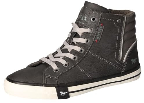 MUSTANG Damen Schuhe High Top Sneaker 1146-526-259 Graphit 41