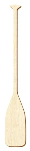Holz Paddel - Deko Basteln 3-50cm, Größe:3cm, Pack mit:1 Stück