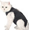LIANZIMAU Katzenbody Nach Op Kastration Katzen Body Für Katzen Operation Medizinischer Katzenbody Einteiler Katzenbekleidung E-Halsband Alternative