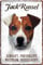 Jack Russel Hund Steckbrief 20 x 30 cm Deko Spruch Blechschild Blech 217